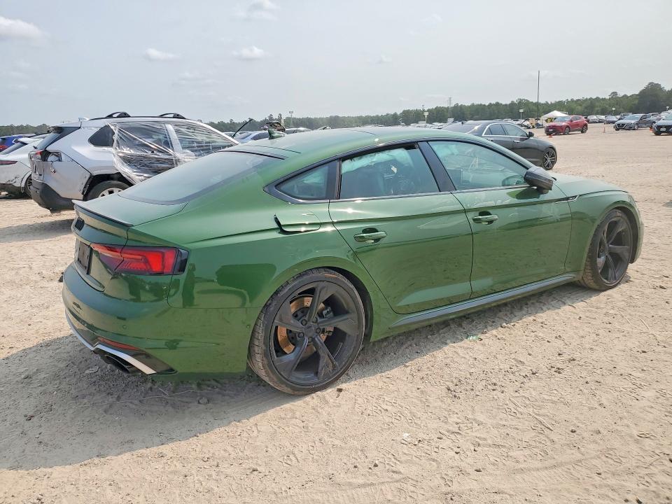 2019 Audi VIN WUABWCF55KA900338 COPART salvage auction — SIDE, TX - SALVAGE VEHICLE TITLE (P), sold $11,200 on 2026-07-24 (photo 3)