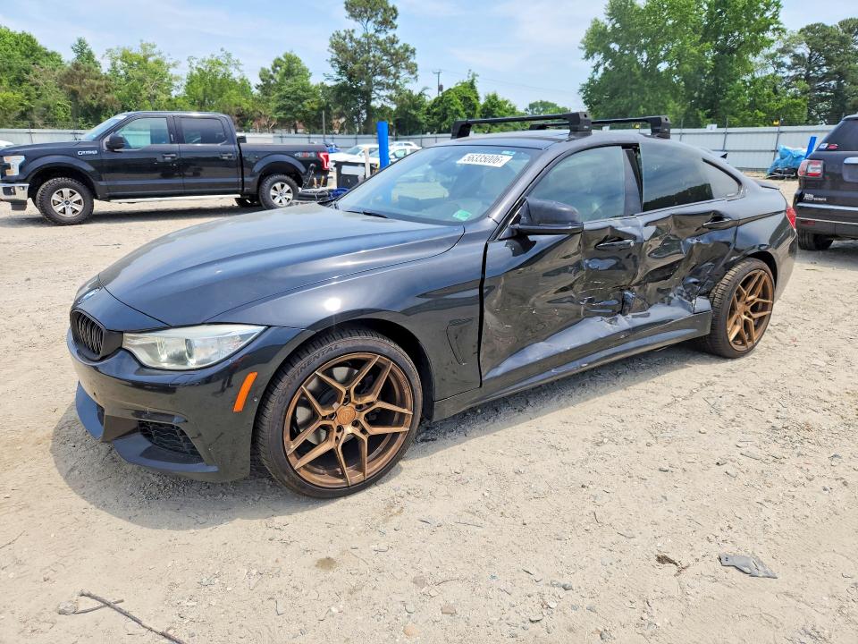 2015 BMW 4er VIN WBA4A7C52FD414376 COPART salvage auction — SIDE, Va - Certificate Of Title, sold $1,750 on 2026-07-14 (photo 1)