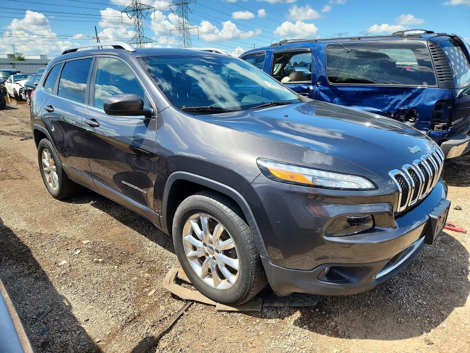 2015 Jeep Cherokee VIN 1C4PJMDS1FW646474 COPART salvage auction — MECHANICAL, IL - CERTIFICATE OF TITLE, sold $800 on 2026-07-02 (photo 4)