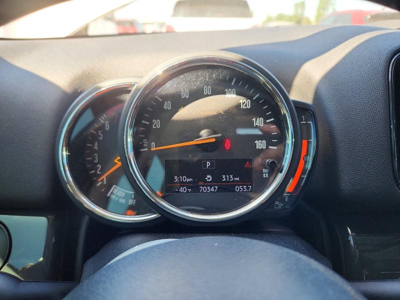 2020 Mini VIN WMZYW3C04L3L01288 COPART salvage auction — FRONT END, Or - Salvage Title Certificate, sold $350 on 2026-07-28 (photo 9)