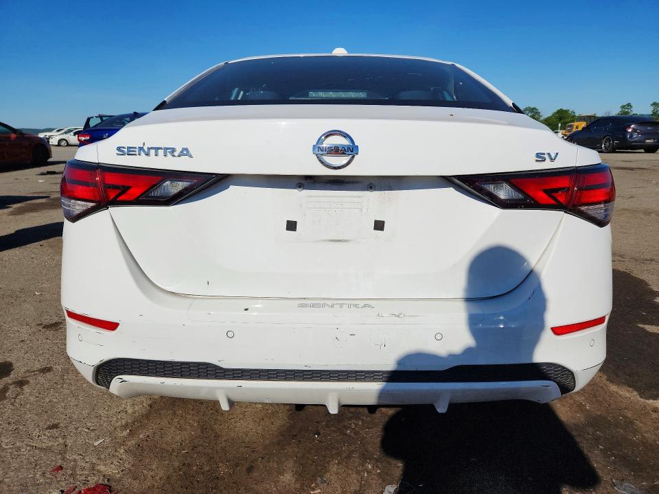 2022 Nissan Sentra VIN 3N1AB8CV8NY224959 COPART salvage auction — FRONT END, Pa - Certificate Of Salvage, sold $2,900 on 2026-07-02 (photo 6)