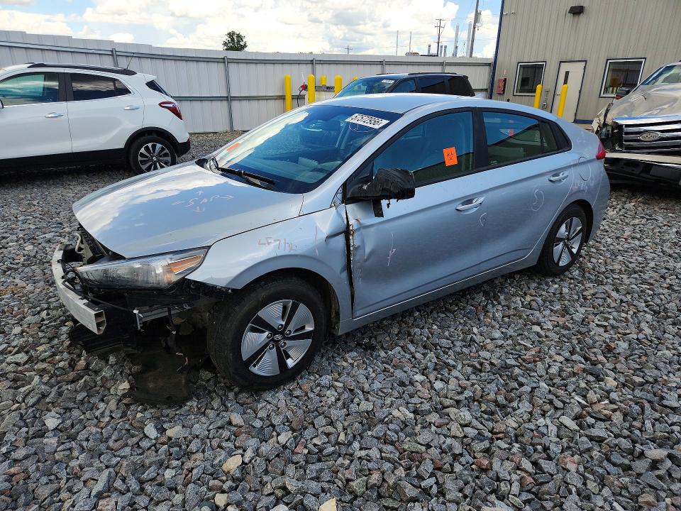 2022 Hyundai Ioniq VIN KMHC65LC5NU274269 COPART salvage auction — FRONT END, Wi - Junked Vehicle Bill Of Sale, sold $2,750 on 2026-07-20 (photo 1)