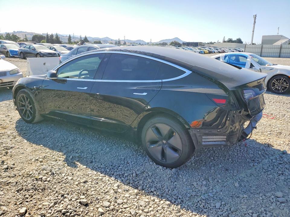 2018 Tesla Model 3 VIN 5YJ3E1EA8JF156408 COPART salvage auction — REAR END, Ca - Salvage Certificate, sold $4,950 on 2026-07-21 (photo 2)