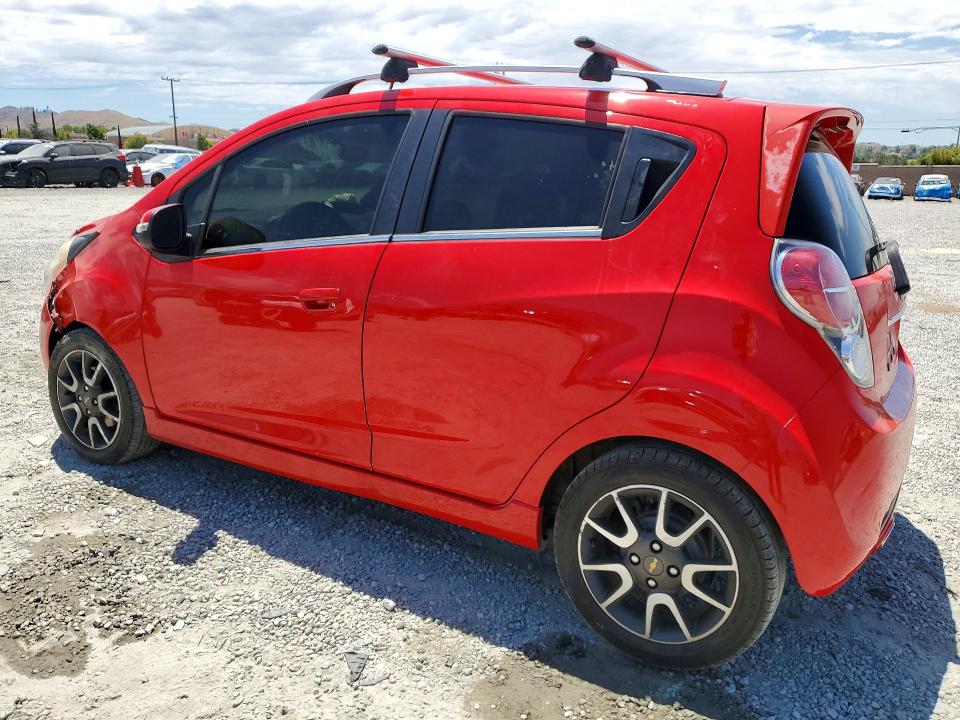 2015 Chevrolet Spark VIN KL8CF6S97FC755379 COPART salvage auction — FRONT END, Ca - Salvage Certificate, sold $1,050 on 2026-07-15 (photo 2)