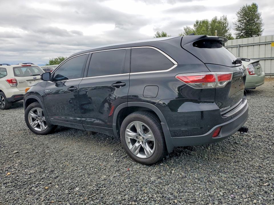 2016 Toyota Highlander VIN 5TDDCRFH2GS016086 COPART salvage auction — MECHANICAL, Wa - Bill Of Sale, sold $675 on 2026-07-27 (photo 2)