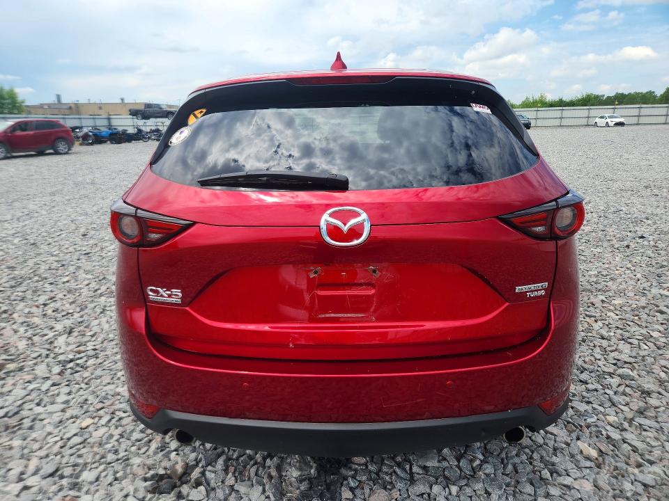 2021 Mazda Cx-5 VIN JM3KFBEY7M0345511 COPART salvage auction — FRONT END, Wi - Cert Of Title-Claim Paid, sold $7,100 on 2026-07-20 (photo 6)