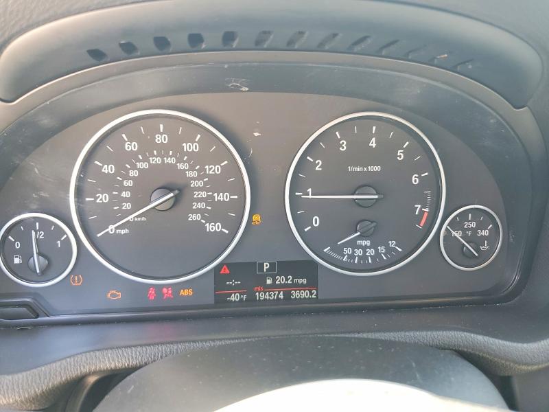 2011 BMW X3 VIN 5UXWX5C57BL708692 COPART salvage auction — FRONT END, FL - CERT OF TITLE SLVG REBUILDABLE, sold $400 on 2026-07-10 (photo 9)