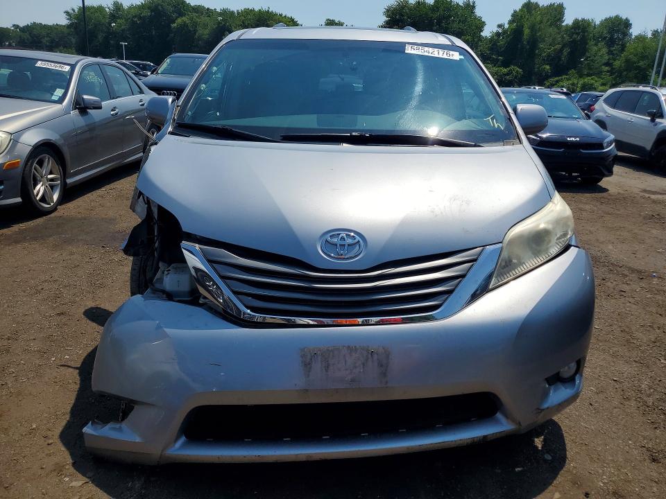 2014 Toyota Sienna VIN 5TDDK3DC0ES078543 COPART salvage auction — ALL OVER, CT - CERT OF TITLE-SALVAGE, sold $1,700 on 2026-07-16 (photo 5)