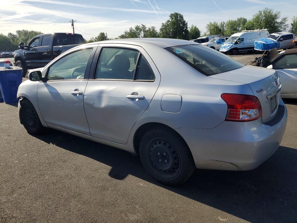 2010 Toyota Yaris VIN JTDBT4K36A1360982 COPART salvage auction — FRONT END, Or - Salvage Title Certificate, sold $125 on 2026-07-29 (photo 2)