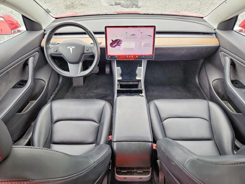 2019 Tesla Model 3 VIN 5YJ3E1EA9KF308357 COPART salvage auction — SIDE, Fl - Cert Of Title Slvg Rebuildable, sold $6,600 on 2026-07-07 (photo 8)