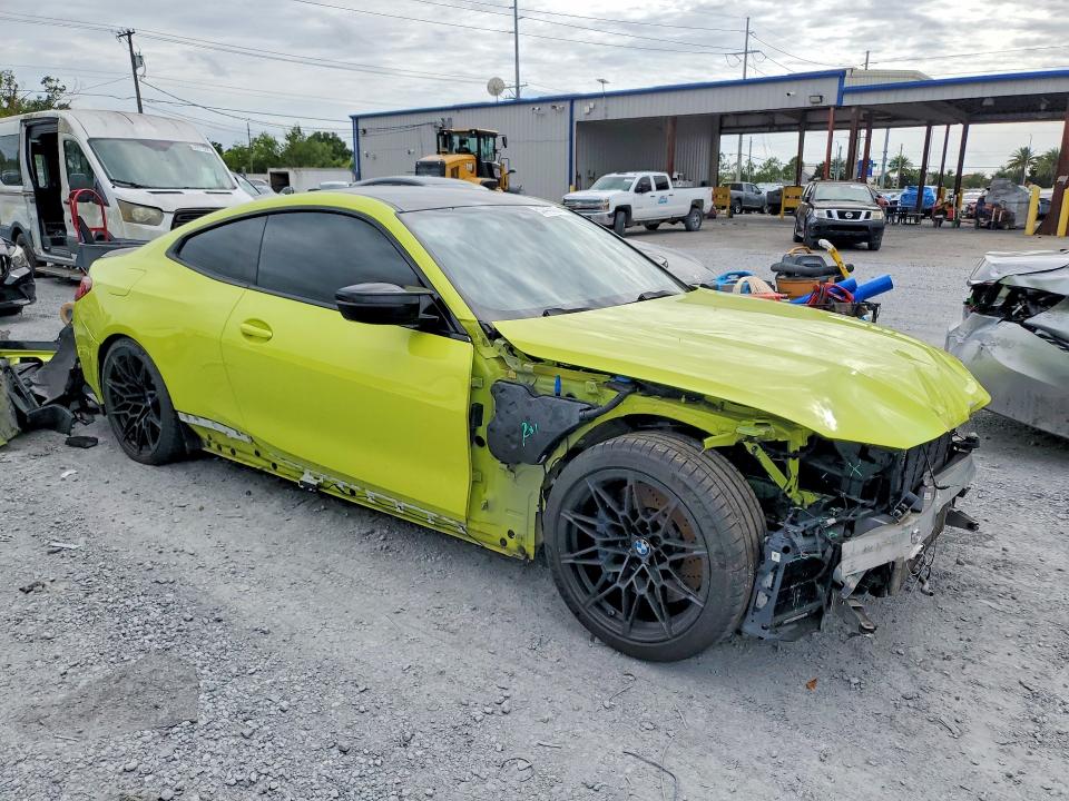 2021 BMW VIN WBS33AZ01MCH48561 COPART salvage auction — FRONT END, Fl - Cert Of Title Slvg Rebuildable, sold $15 on 2026-07-31 (photo 4)
