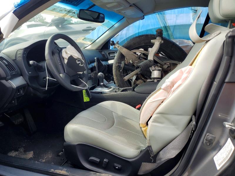 2012 Infiniti G VIN JN1CV6FE9CM202744 COPART salvage auction — FRONT END, Ar - Cert Of Title-Salvage, sold $400 on 2026-07-06 (photo 7)