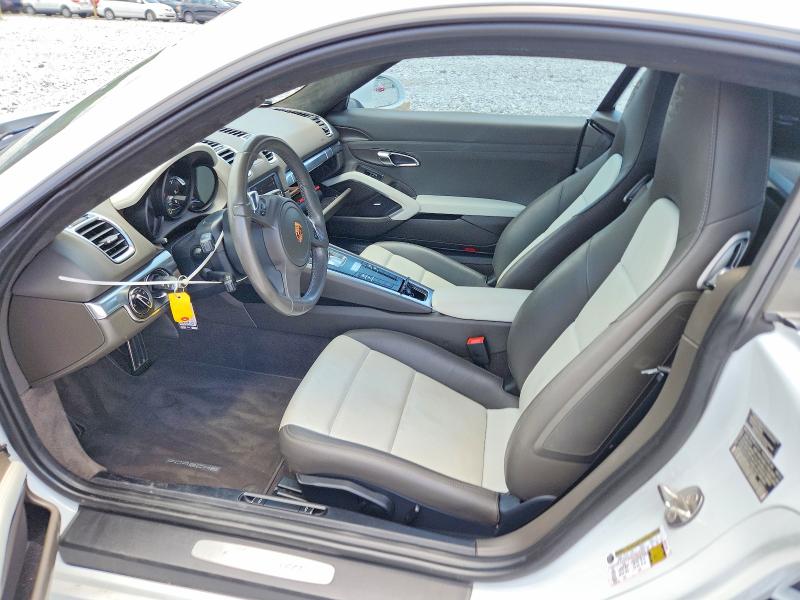 2016 Porsche Cayman VIN WP0AA2A85GK170130 COPART salvage auction — FRONT END, Ga - Cert Of Title-Salvage, sold $18,500 on 2026-07-28 (photo 7)