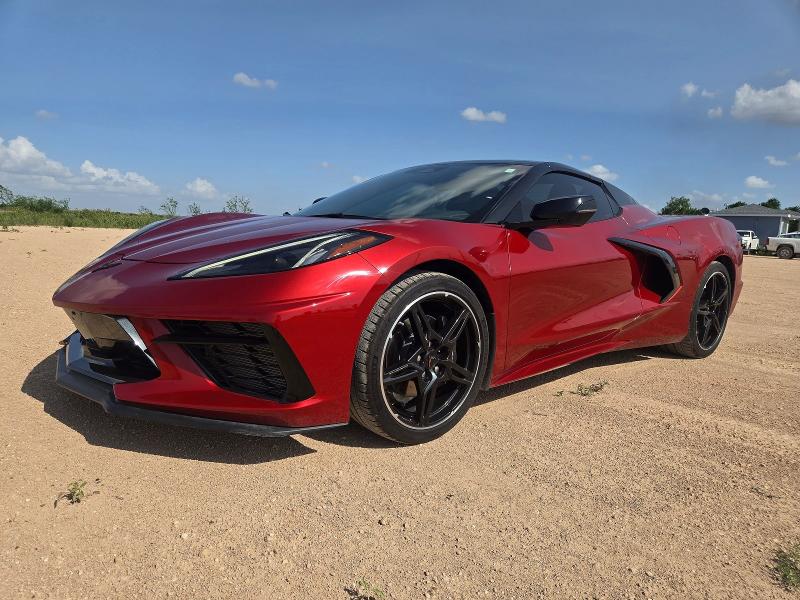 2024 Chevrolet Corvette VIN 1G1YA3D45R5119217 COPART salvage auction — NORMAL WEAR, Tx - Cert Of Title-Rebuilt Salvage, sold $43,250 on 2026-07-08 (photo 2)