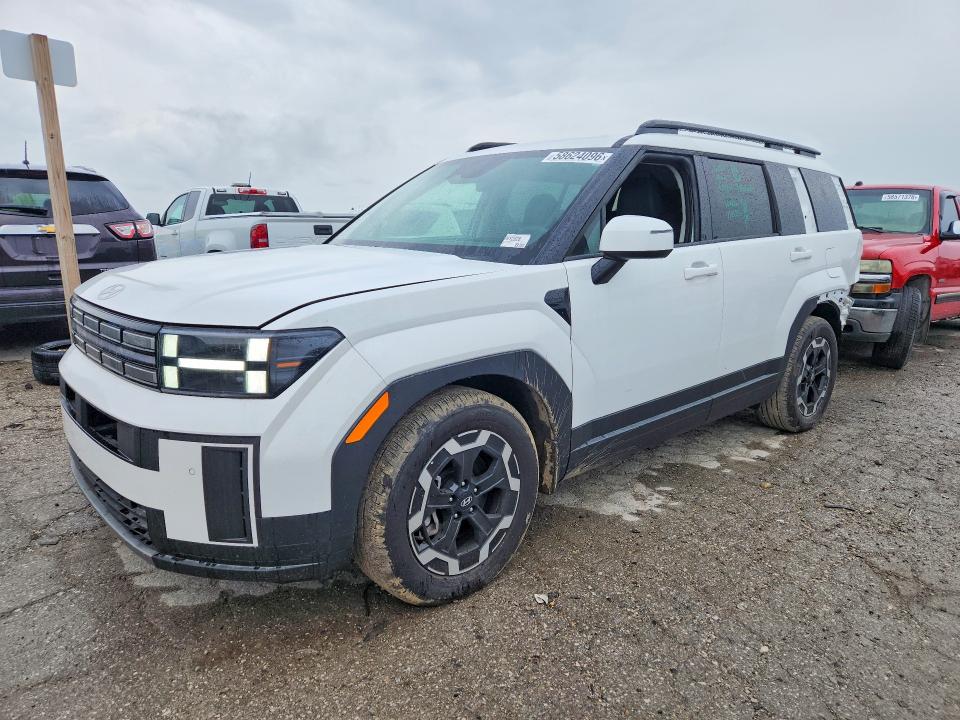 2026 Hyundai Santa fe VIN 5NMP2DGL3TH154996 COPART salvage auction — REAR END, In - Cert Of Title-Salvage Title, sold $14,500 on 2026-07-31 (photo 1)