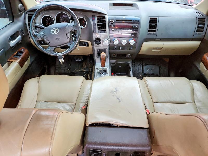2010 Toyota Tundra VIN 5TFFY5F16AX076217 COPART salvage auction — NORMAL WEAR, Al - Certificate Of Title, sold $3,350 on 2026-07-07 (photo 8)