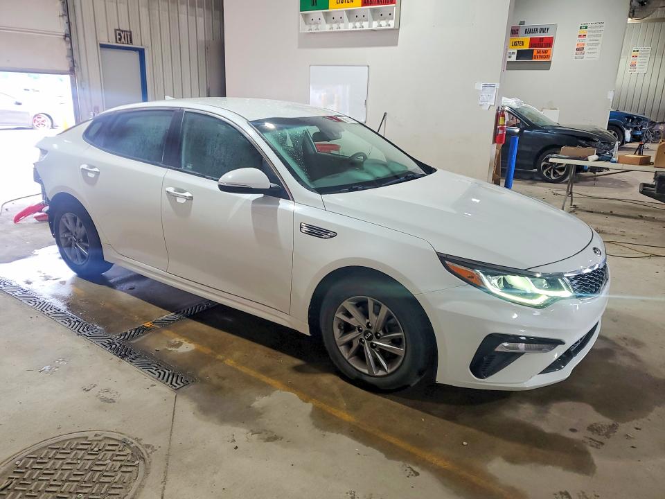 2019 Kia Optima VIN 5XXGT4L35KG325604 COPART salvage auction — REAR END, Pa - Certificate Of Salvage, sold $2,050 on 2026-07-02 (photo 4)