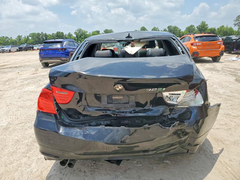 2011 BMW 3er VIN WBAPH5G58BNM79485 COPART salvage auction — REAR END, Tx - Salvage Vehicle Title, sold $650 on 2026-07-14 (photo 6)