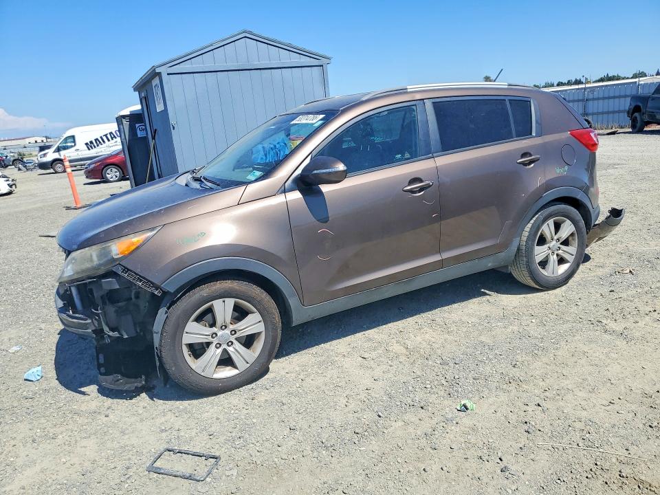 2012 Kia VIN KNDPB3A20C7185642 COPART salvage auction — FRONT END, Ca - Salvage Certificate, sold $1,100 on 2026-07-02 (photo 1)