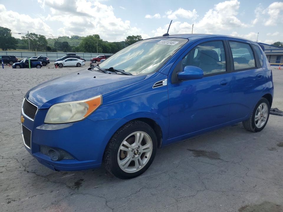 2010 Chevrolet Aveo VIN KL1TD6DE1AB111227 COPART salvage auction — MINOR DENT/SCRATCHES, Tn - Certificate Of Title, sold $750 on 2026-07-27 (photo 1)