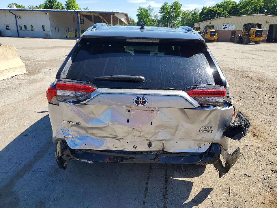 2023 Toyota Rav 4 VIN JTME6RFV2PJ040256 COPART salvage auction — REAR END, Pa - Certificate Of Salvage, sold $15,600 on 2026-07-02 (photo 6)