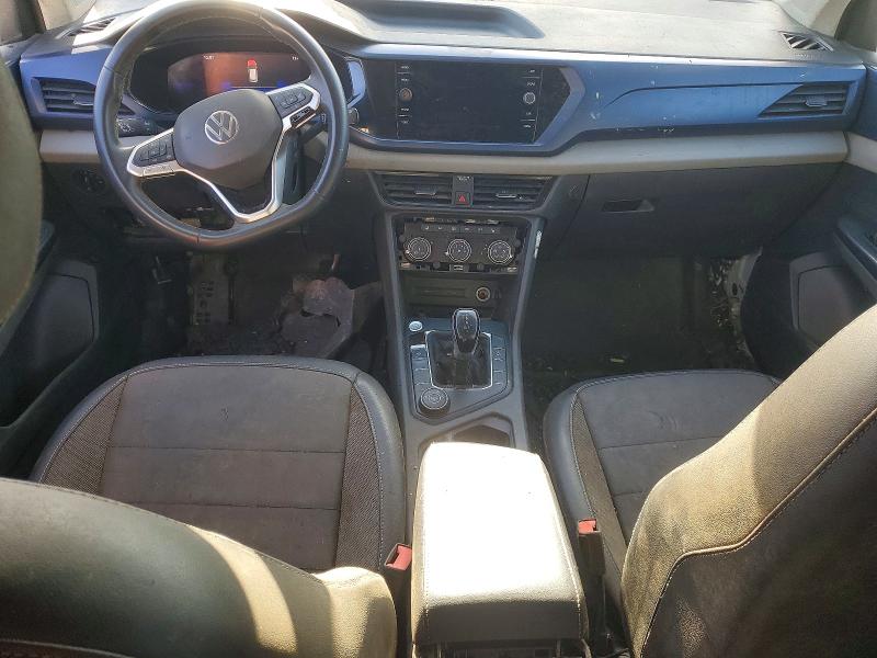2022 Volkswagen Taos VIN 3VVWX7B28NM043102 COPART salvage auction — FRONT END, Or - Lien Papers, Clean Title, sold $6,800 on 2026-07-08 (photo 8)