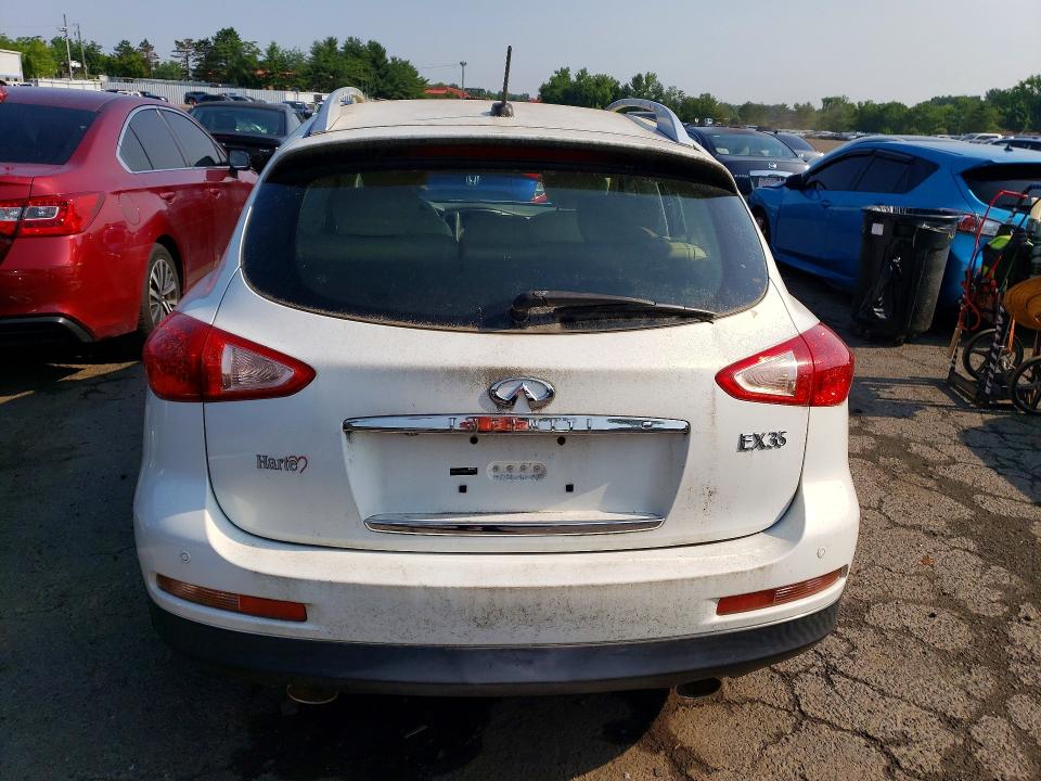 2010 Infiniti Ex35 VIN JN1AJ0HR2AM750517 COPART salvage auction — MINOR DENT/SCRATCHES, CT - CERTIFICATE OF TITLE, sold $500 on 2026-07-07 (photo 6)