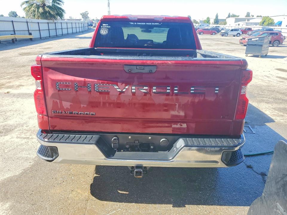2021 Chevrolet Silverado 1500 VIN 3GCUYDET8MG145762 COPART salvage auction — VANDALISM, CA - CERTIFICATE OF TITLE, sold $15,100 on 2026-07-28 (photo 6)
