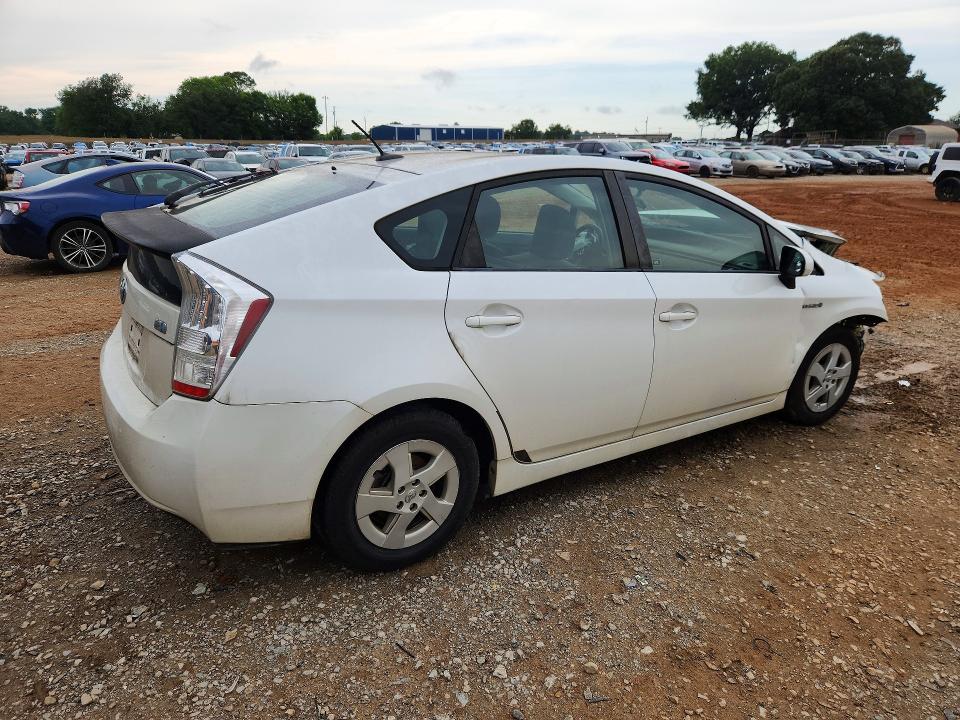 2010 Toyota Prius VIN JTDKN3DU0A0149633 COPART salvage auction — FRONT END, Al - Cert Of Title-Salvage Title, sold $825 on 2026-07-29 (photo 3)