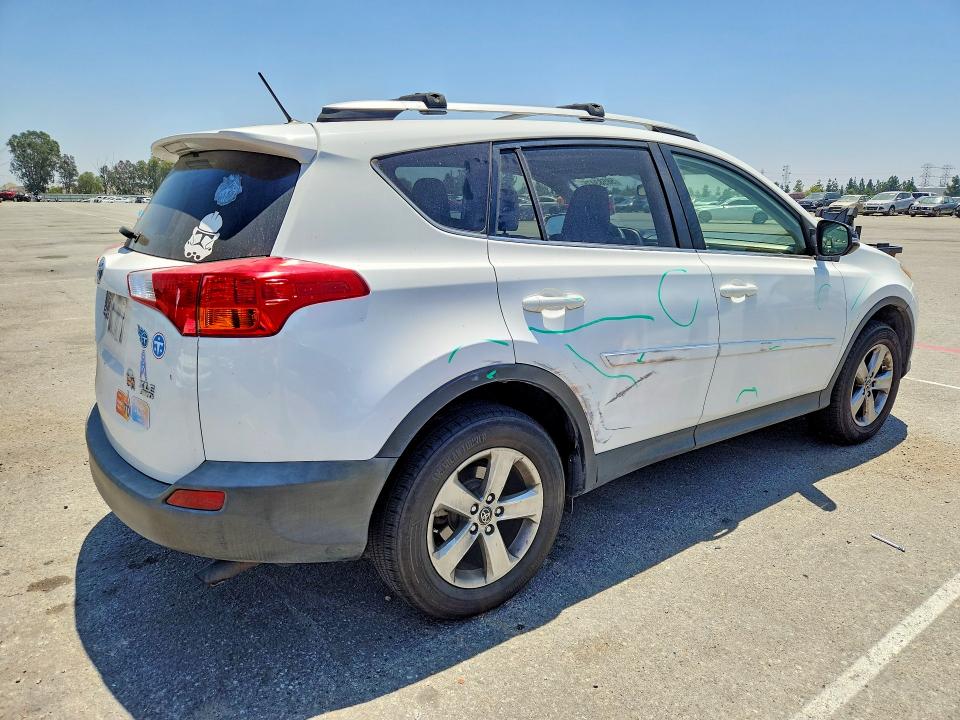 2015 Toyota Rav 4 VIN JTMRFREV2FJ020039 COPART salvage auction — SIDE, Ca - Salvage Certificate, sold $4,600 on 2026-07-02 (photo 3)