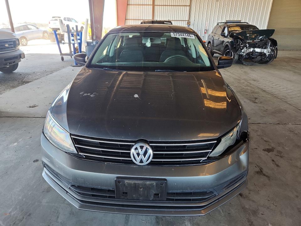 2015 Volkswagen Jetta VIN 3VW1K7AJ5FM352539 COPART salvage auction — FRONT END, Ca - Dis/Dlr/Exp Only Clean Title, sold $575 on 2026-07-02 (photo 5)