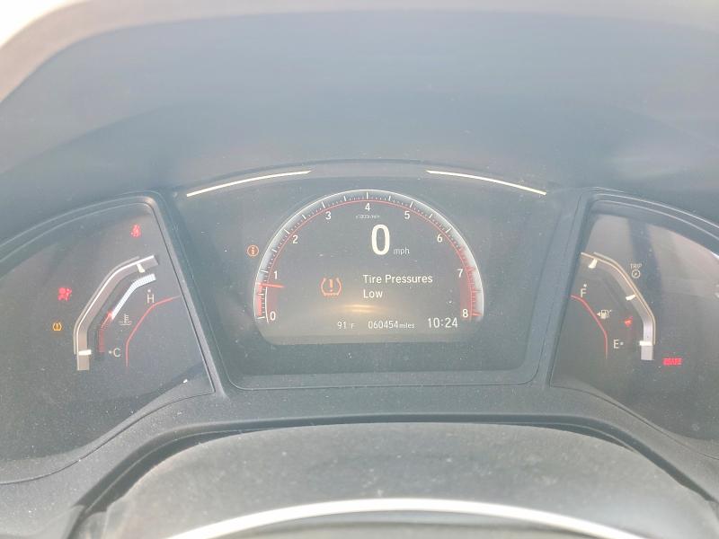 2020 Honda VIN SHHFK7G40LU207109 COPART salvage auction — FRONT END, Ca - Salvage Certificate, sold $3,050 on 2026-07-17 (photo 9)