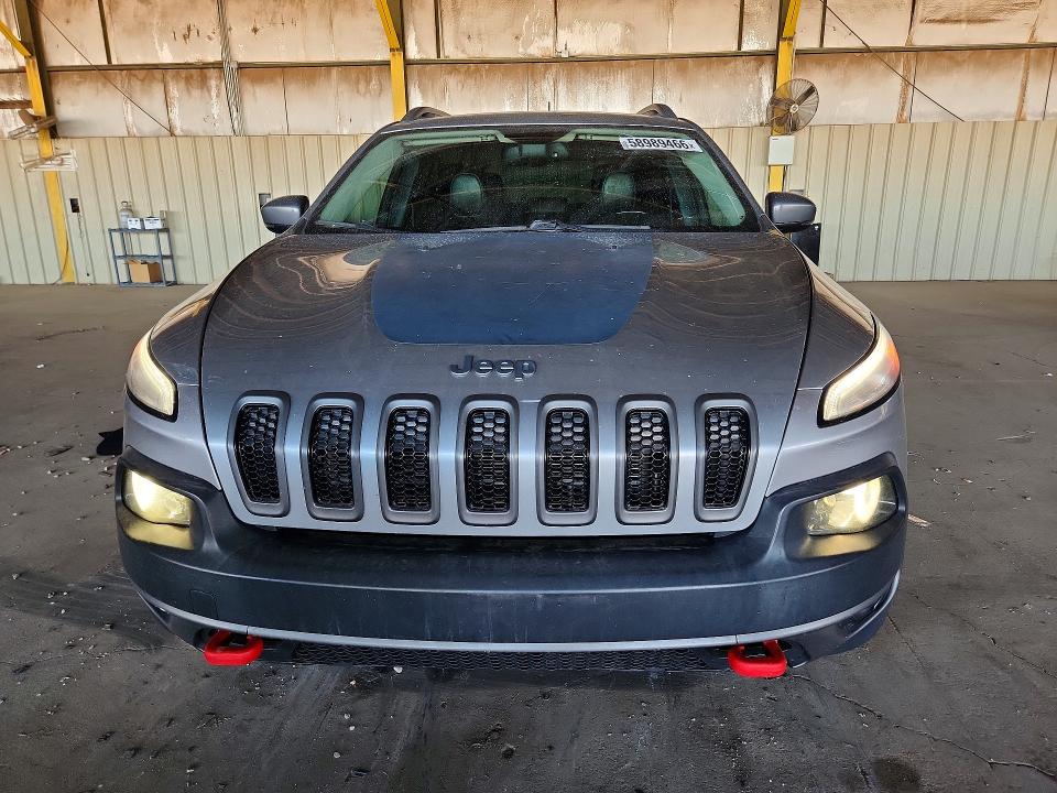 2017 Jeep Cherokee VIN 1C4PJMBS9HW665182 COPART salvage auction — UNDERCARRIAGE, Mt - Certificate Of Title, sold $2,900 on 2026-07-20 (photo 5)