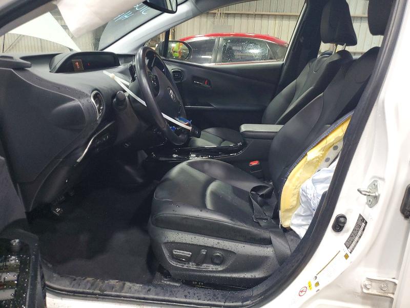 2022 Toyota Prius VIN JTDKAMFU7N3170126 COPART salvage auction — FRONT END, Ms - Cert Of Title-Salvaged, sold $6,700 on 2026-07-31 (photo 7)