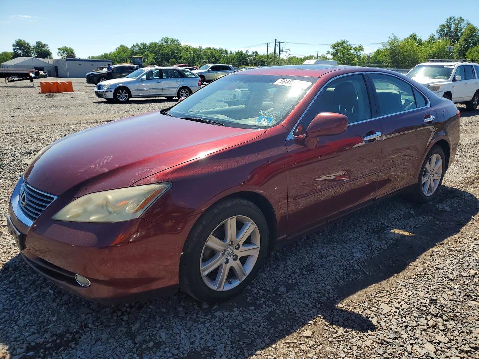 2007 Lexus ES VIN JTHBJ46G572074738 COPART salvage auction — FRONT END, Nj - Cert Of Title-Salvage, sold $650 on 2026-07-28 (photo 1)