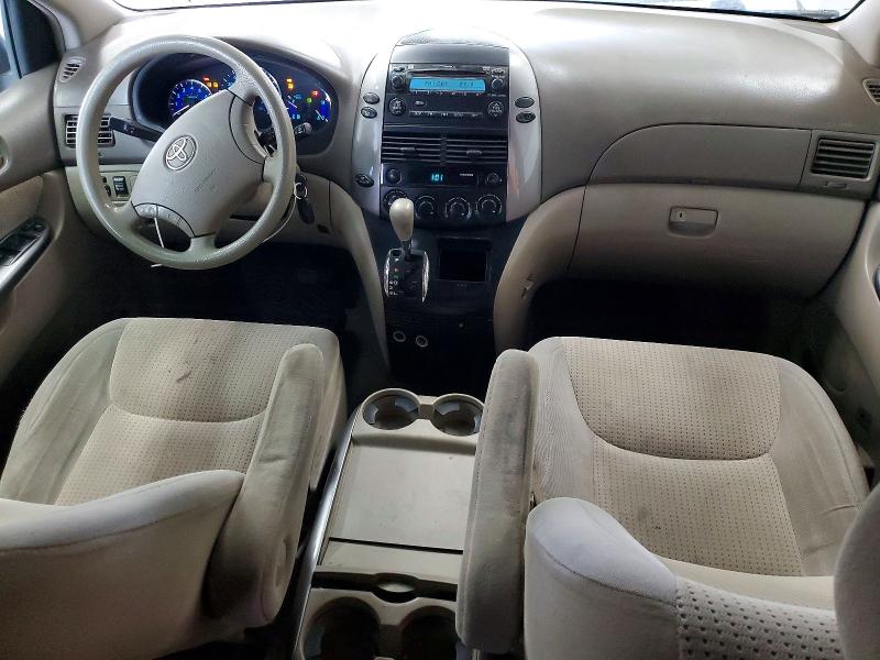 2010 Toyota Sienna VIN 5TDKK4CC0AS303584 COPART salvage auction — MECHANICAL, Wa - Cert Of Ownership-Rebuilt, sold $350 on 2026-07-31 (photo 8)