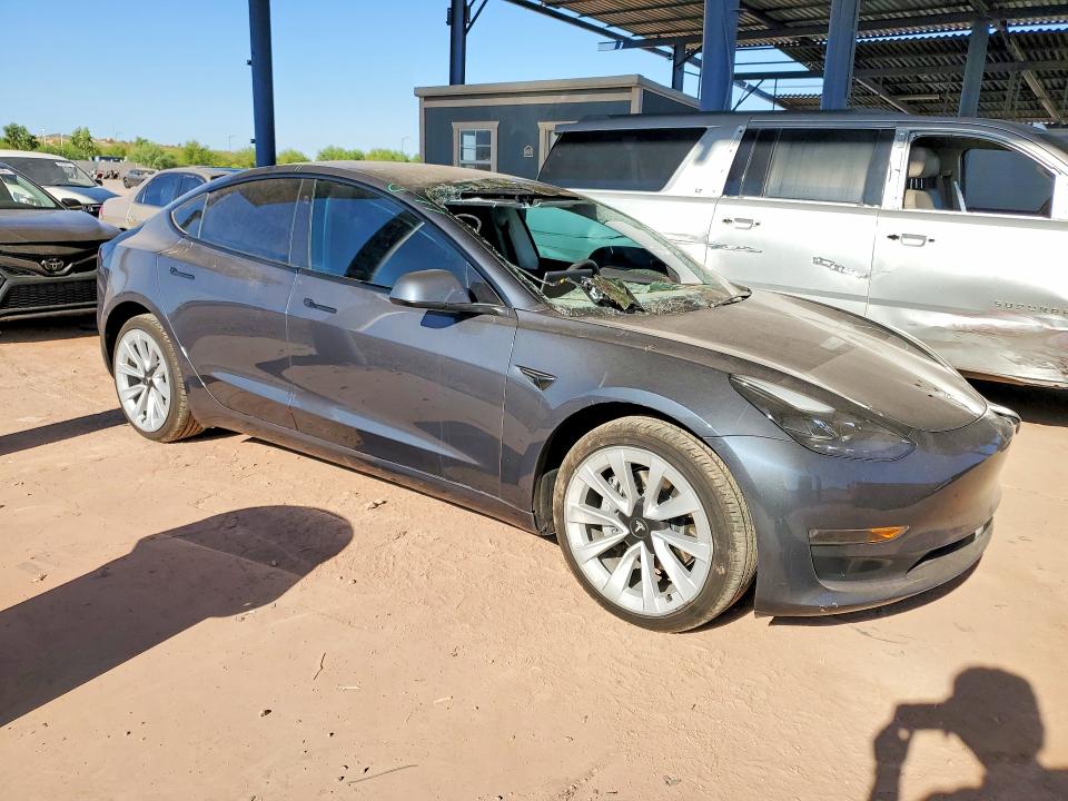2023 Tesla VIN 5YJ3E1EB3PF593234 COPART salvage auction — ROOF, Az - Cert Of Title - Salvage, sold $10,400 on 2026-07-07 (photo 4)