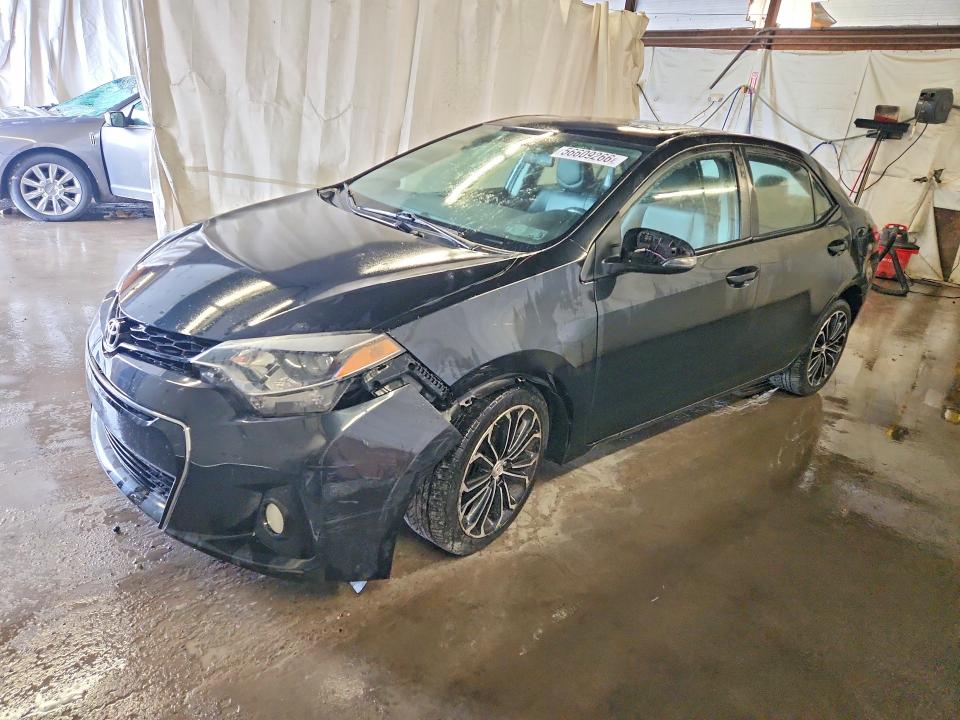 2014 Toyota Corolla VIN 2T1BURHE1EC047844 COPART salvage auction — FRONT END, Pa - Certificate Of Salvage, sold $2,550 on 2026-07-02 (photo 1)