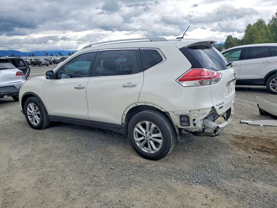 2015 Nissan Rogue VIN KNMAT2MT9FP559414 COPART salvage auction — REAR END, Wa - Bill Of Sale, sold $1,050 on 2026-07-27 (photo 2)