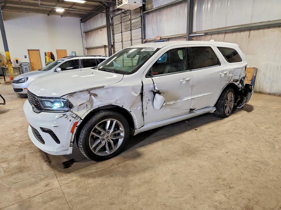 2021 Dodge Durango VIN 1C4RDHDG7MC608118 COPART salvage auction — REAR END, Salvage Title, sold $4,150 on 2026-09-09 (photo 1)
