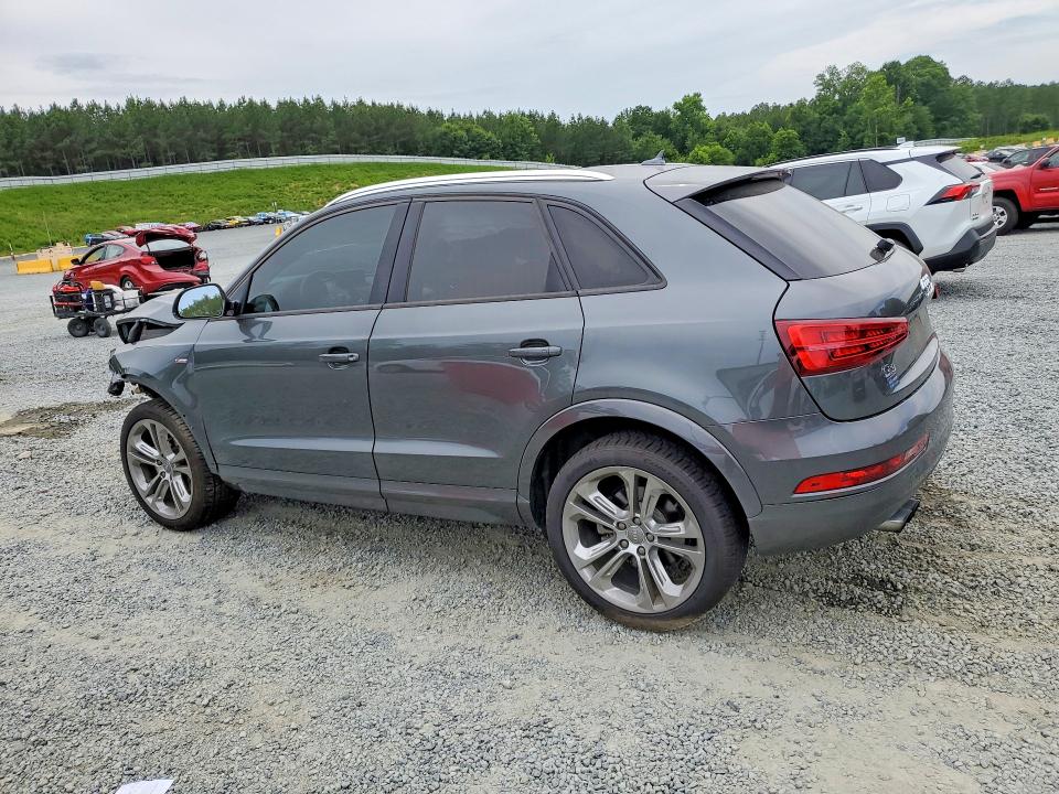 2018 Audi Q3 VIN WA1BCCFS8JR007649 COPART salvage auction — FRONT END, Nc - Salvage Certificate Of Title, sold $1,500 on 2026-07-30 (photo 2)