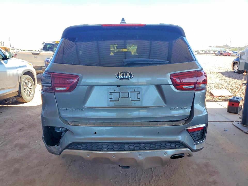 2019 Kia Sorento VIN 5XYPK4A56KG449884 COPART salvage auction — REAR END, Az - Cert Of Title - Salvage, sold $1,200 on 2026-07-21 (photo 6)