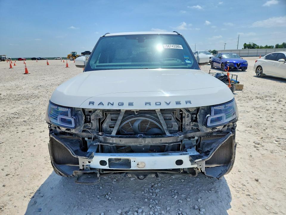 2020 Land rover VIN SALGS5SE4LA409348 COPART salvage auction — FRONT END, Tx - Salvage Vehicle Title, sold $4,100 on 2026-08-27 (photo 5)