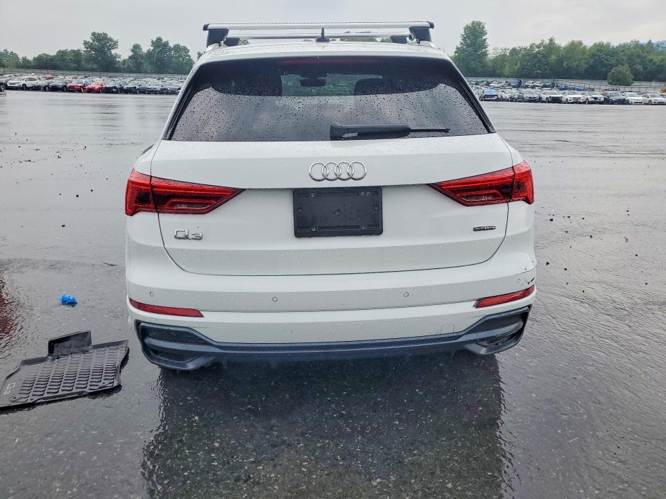 2020 Audi Q3 VIN WA1FECF36L1055141 COPART salvage auction — FRONT END, Pa - Certificate Of Salvage, sold $3,800 on 2026-07-07 (photo 6)