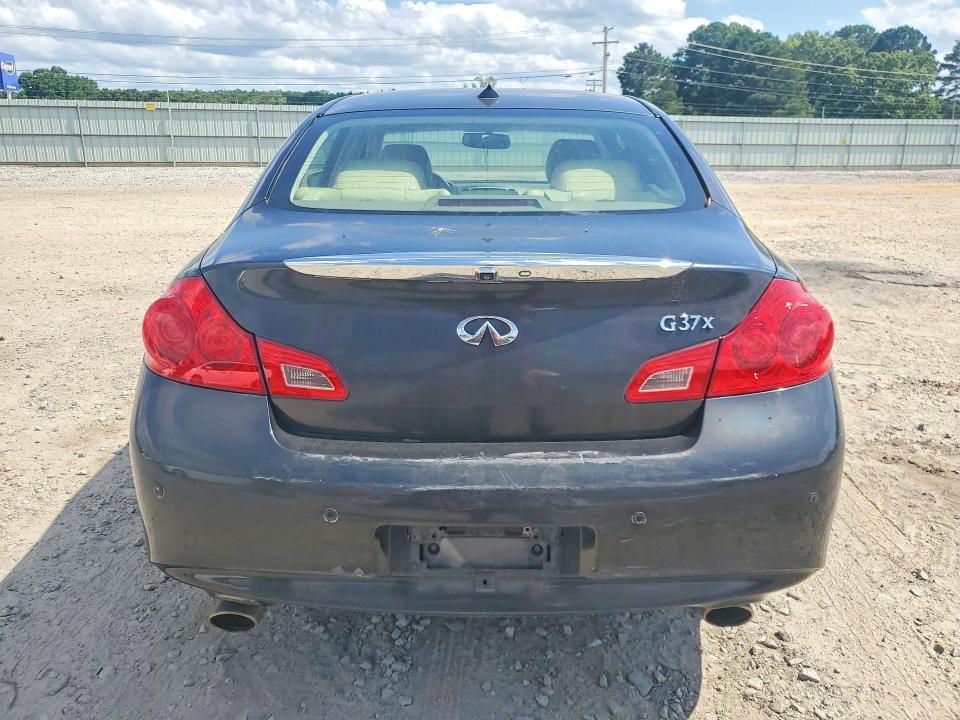 2010 Infiniti G VIN JN1CV6AR3AM461933 COPART salvage auction — FRONT END, Ar - Cert Of Title-Salvage, sold $825 on 2026-07-27 (photo 6)