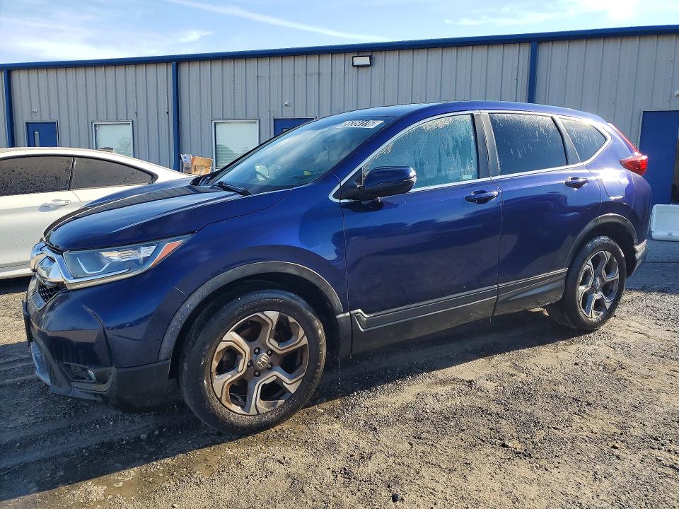 2018 Honda Cr-v VIN 7FARW1H59JE018144 COPART salvage auction — REAR END, Va - Certificate Of Title, sold $325 on 2026-07-07 (photo 1)