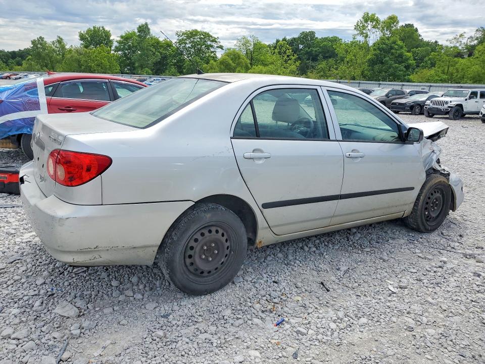 2007 Toyota Corolla VIN JTDBR32EX70106362 COPART salvage auction — FRONT END, Id - Salvage Certificate Of Title, sold $475 on 2026-07-17 (photo 3)