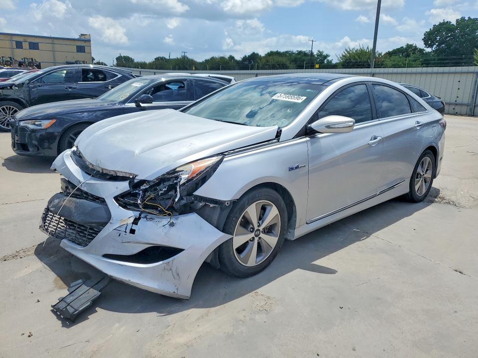 2012 Hyundai VIN KMHEC4A40CA040126 COPART salvage auction — FRONT END, Tx - Salvage Vehicle Title, sold $650 on 2026-07-27 (photo 1)