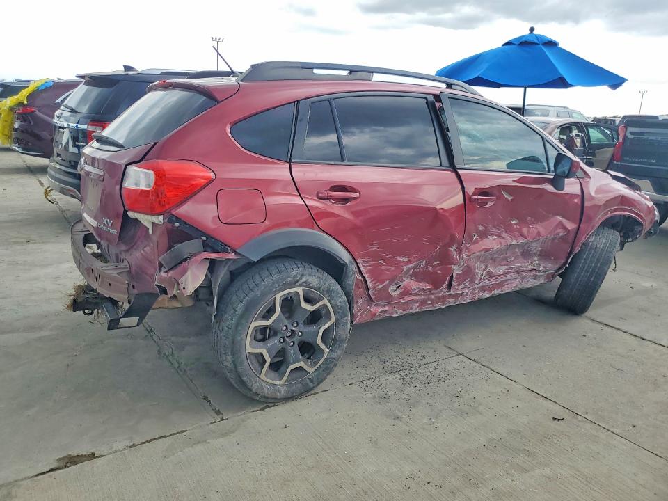 2015 Subaru Xv crosstrek VIN JF2GPADC8F8281982 COPART salvage auction — ALL OVER, Tx - Salvage Vehicle Title, sold $475 on 2026-07-09 (photo 3)