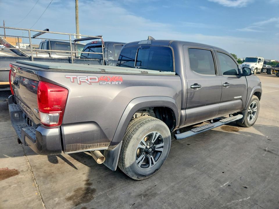 2017 Toyota Tacoma VIN 5TFCZ5AN4HX113737 COPART salvage auction — FRONT END, Tx - Salvage Vehicle Title, sold $9,700 on 2026-07-06 (photo 3)